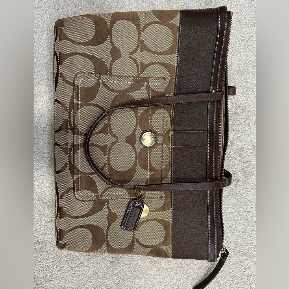 Vintage Coach tote